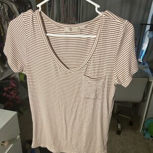 Striped t shirt, form fitting